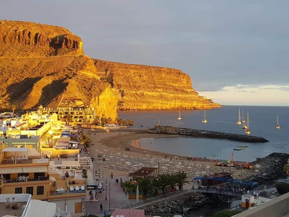 Apartamento Sunset Puerto De Mogan Exteriör bild